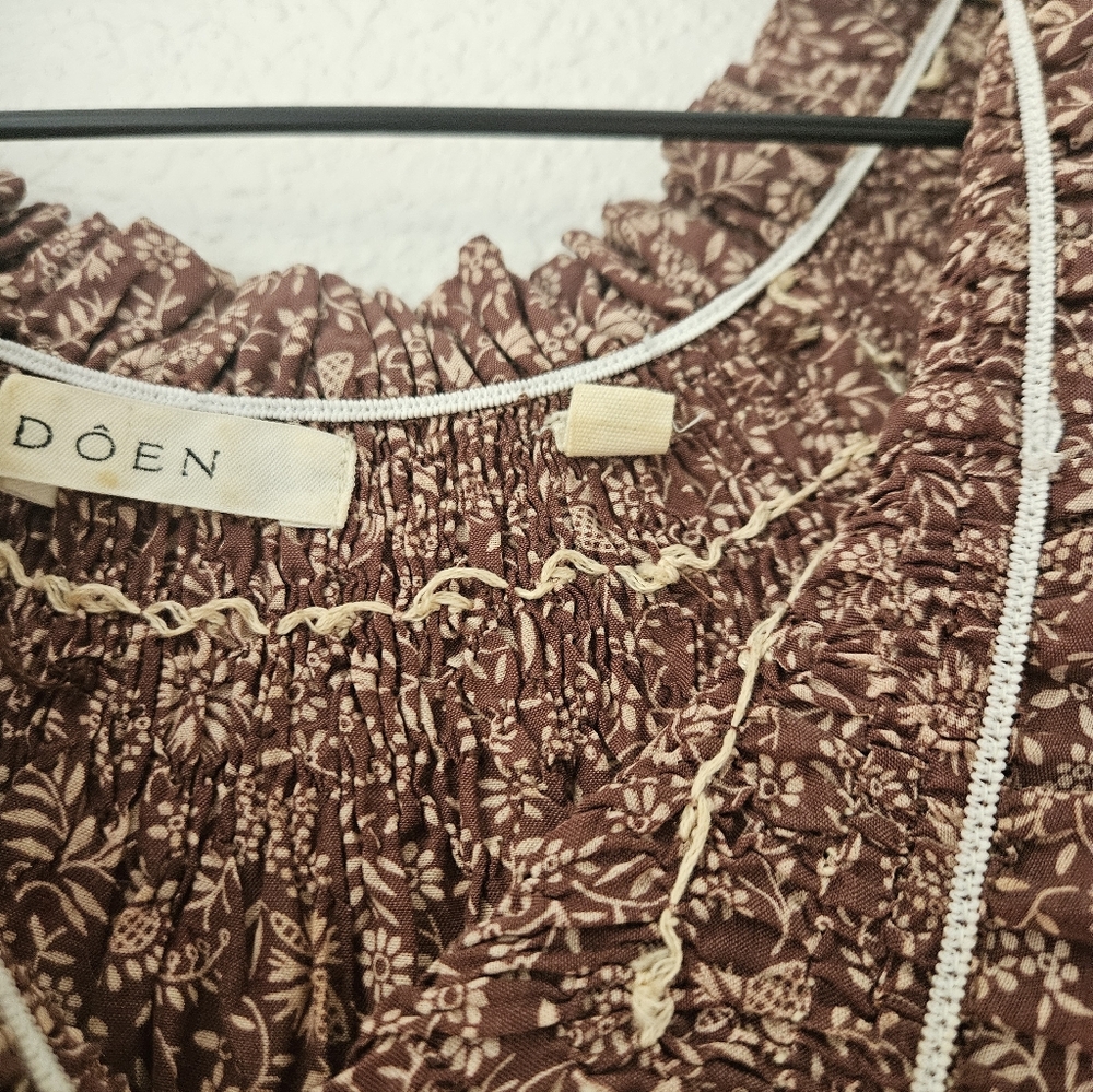 Doen Isidore dress in terra garden bloom, small - Picture 12 of 12